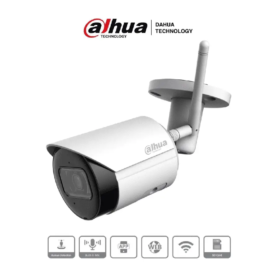 CAMARA DAHUA IP BULLET WIFI DE 4 MP/METAL/ DWDR(DH-IPC-HFW1430DS-SAW)