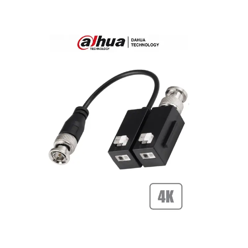 PAR DE TRANSCEPTORES DAHUA 4K-8MP/ HDCVI/TVI/AHD/CVBS(DH-PFM800B-4K)