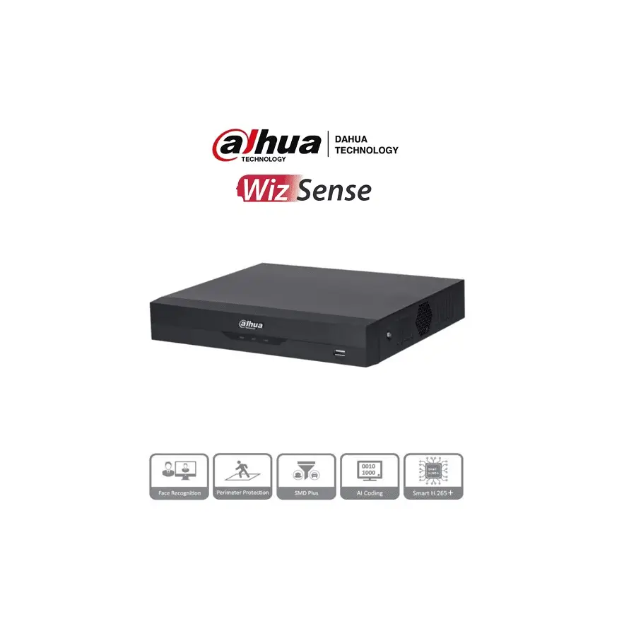 DVR DAHUA 16 CH 5 MP LITE/ WIZSENSE/ H.265+/SMD PLUS (DH-XVR5116HS-I3)