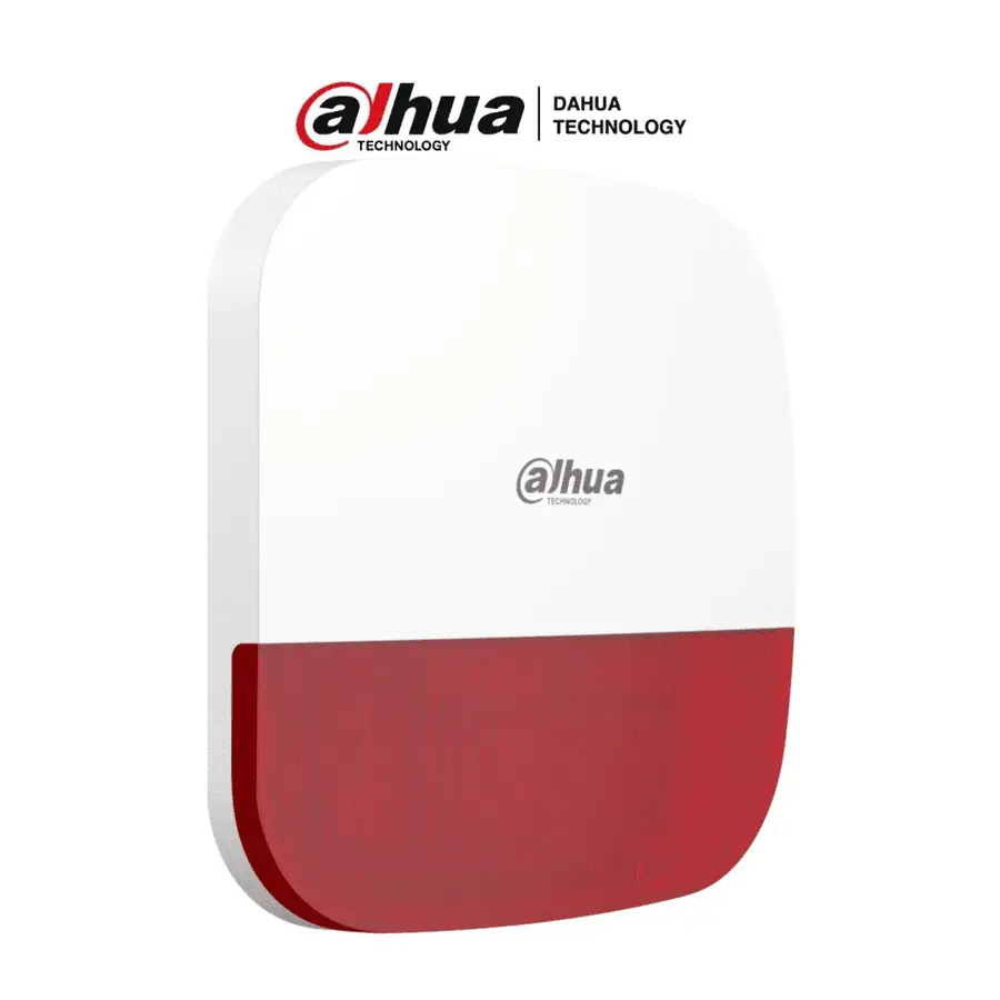SIRENA INALAMBRICA DAHUA DHI-ARA13-W2 PARA EXTERIOR CON ESTROBO 110DB