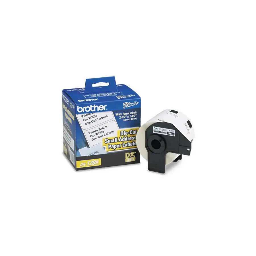 ROLLO DE ETIQUETA BROTHER DK1209 PRE-CORTADA DK1209