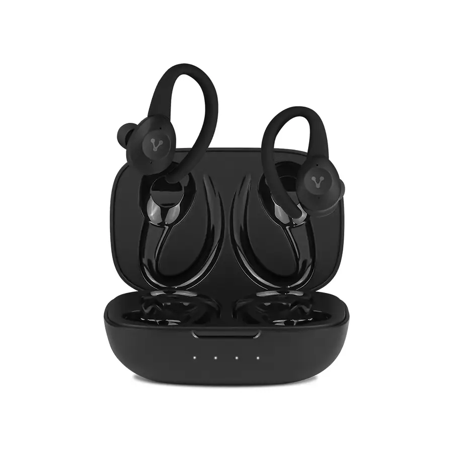 AUDIFONOS VORAGO TWS BT 5.0 IPX5 MANOS LIBRES EARHOOKS ESB-500-PLUS