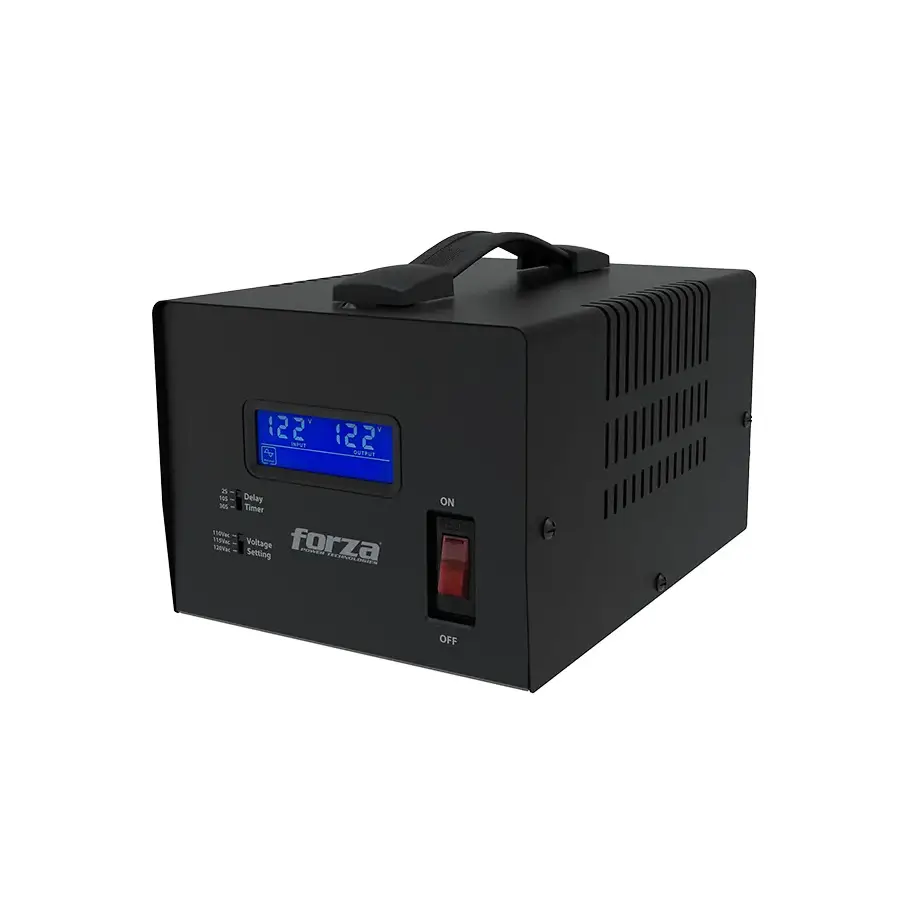 FORZA REGULADOR AUTOMÁTICO DE VOLTAJE 3600VA/1800W - 4 NEMA 5-15R