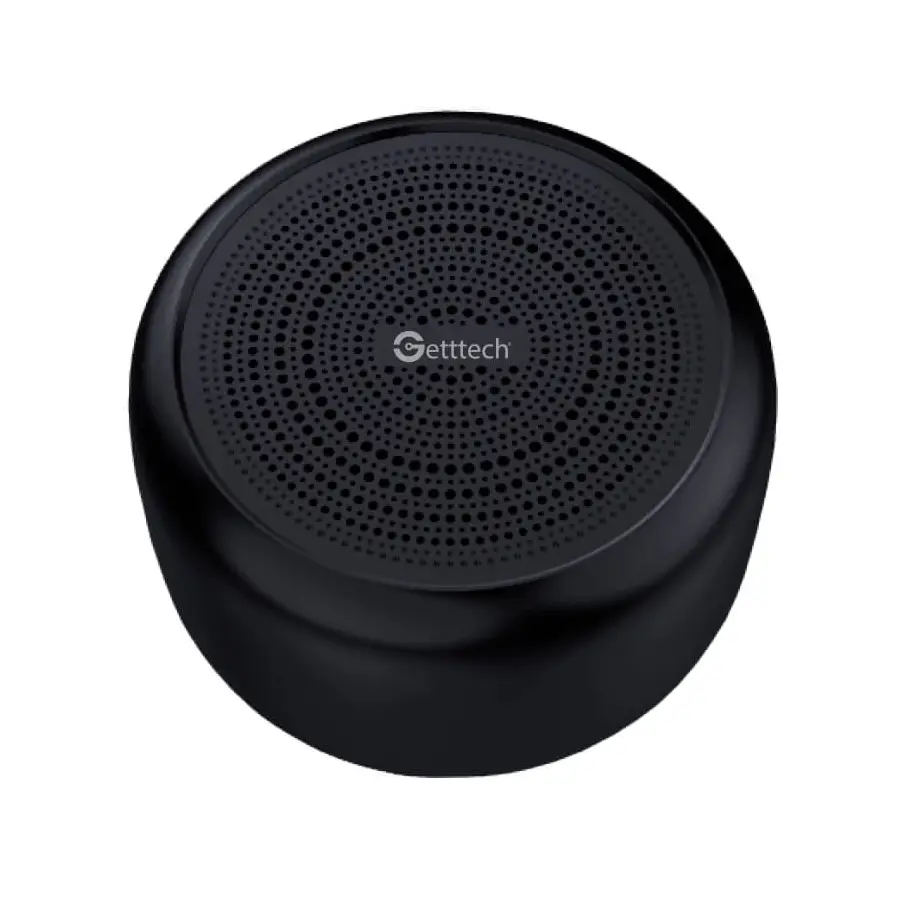 MINI BOCINA GETTTECH GAM-31501N BLUETOOTH 4.2 MELODIC NEGRO SG-220