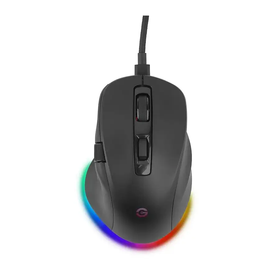MOUSE GETTTECH INALAMBRICO ERGONOMICO AJUSTABLE 6400 DPI BLACK