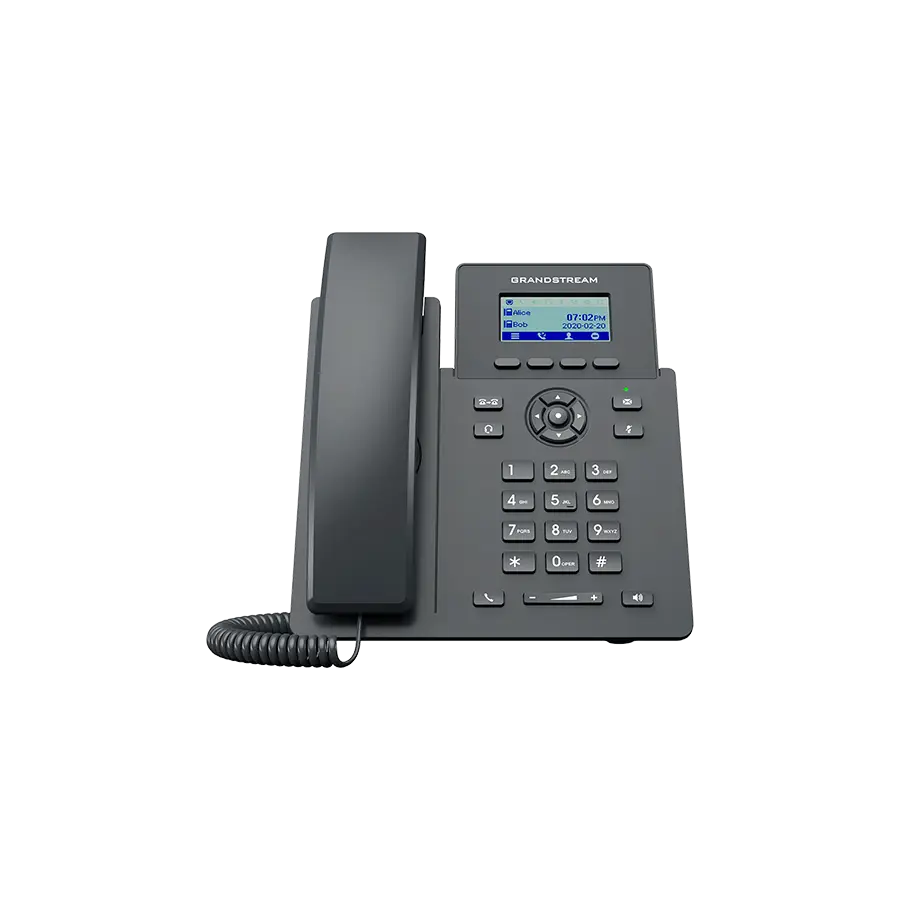 GRANDSTREAM TEL IP 2PTS FASTETHERNET 10/100 EHS POE (GRP2601P)