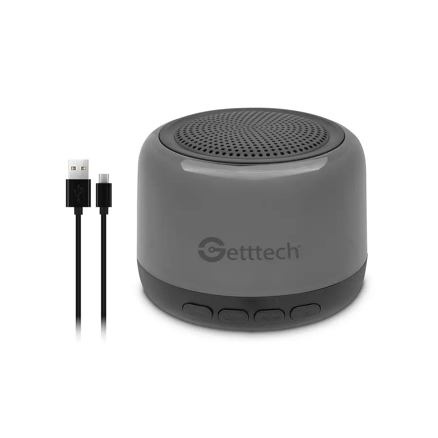 MINI BOCINA GETTTECH INALAMBRICA RGB CARGA TIPO C GUS-ETRBT-01