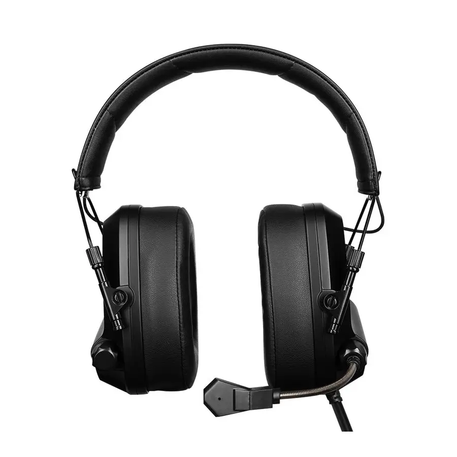 DIADEMA GAME FACTOR USB MICRÓFONO AJUSTABLE SURROUND 7.1 NEGRO (HSG550)