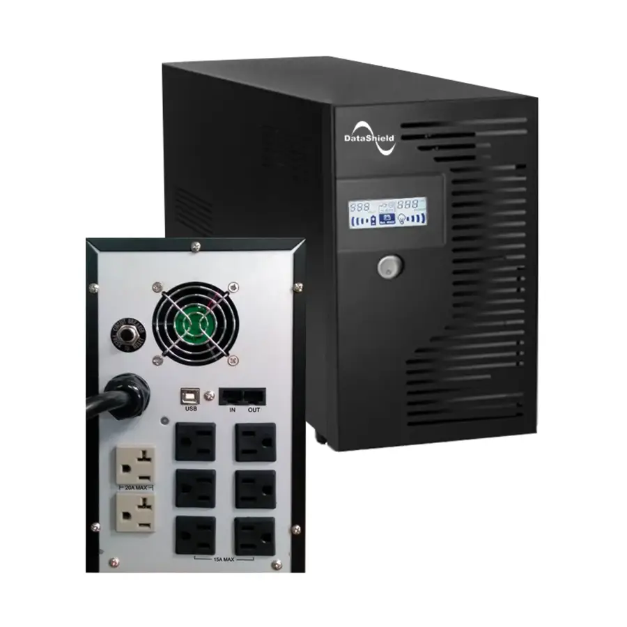 DATASHIELD NOBREAK KS-3000 PRO 3000 VA/1800 WATTS 8 CONTACTOS CLAVIJA