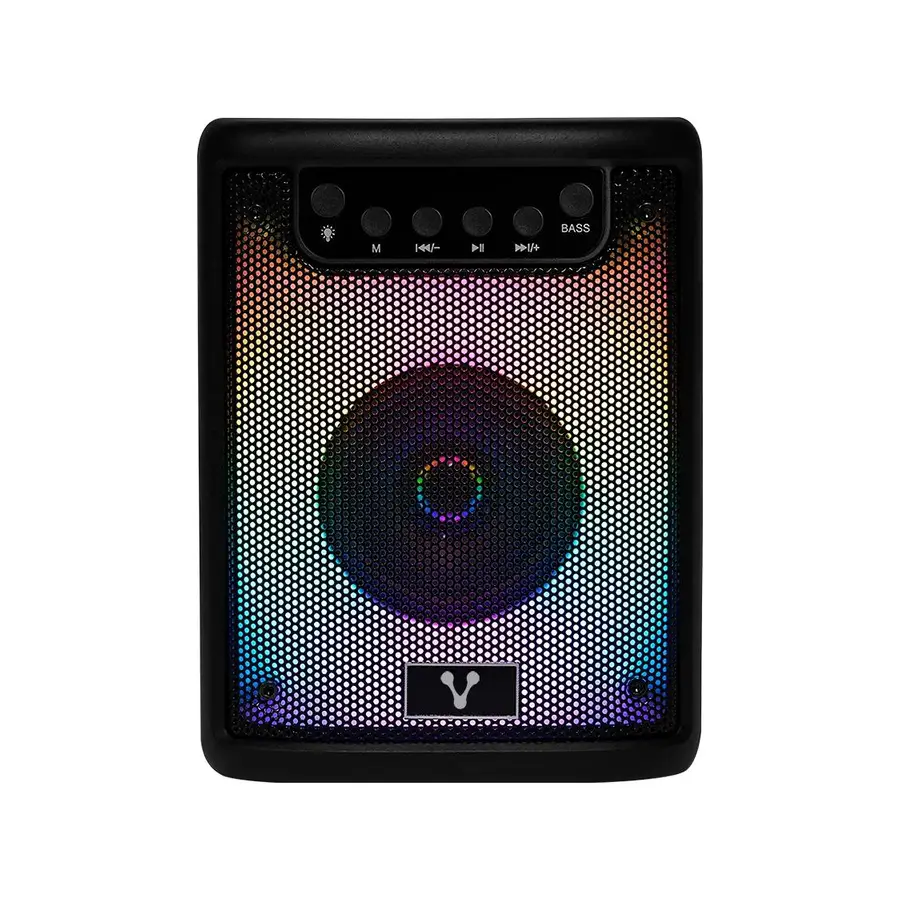 MINI BAFLE VORAGO 3" BT 10WATTS RMS/TWS 4 HRS CARGA USB TIPO C (KSP-180)
