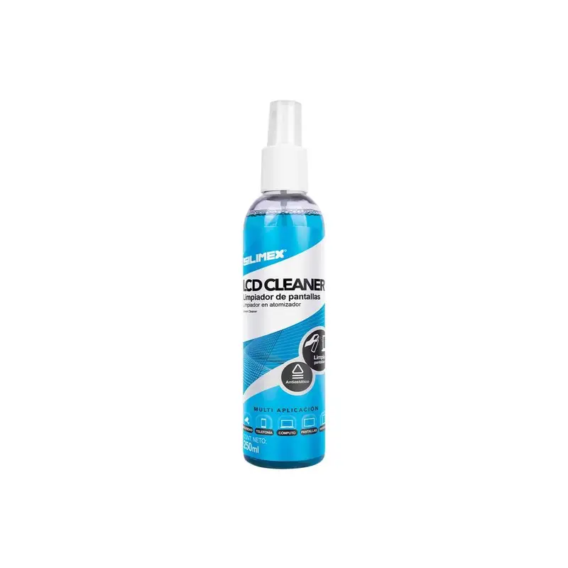 LIMPIADOR ANTIESTATICO SILIMEX 250 ML PARA PANTALLAS LCD-CLEANER