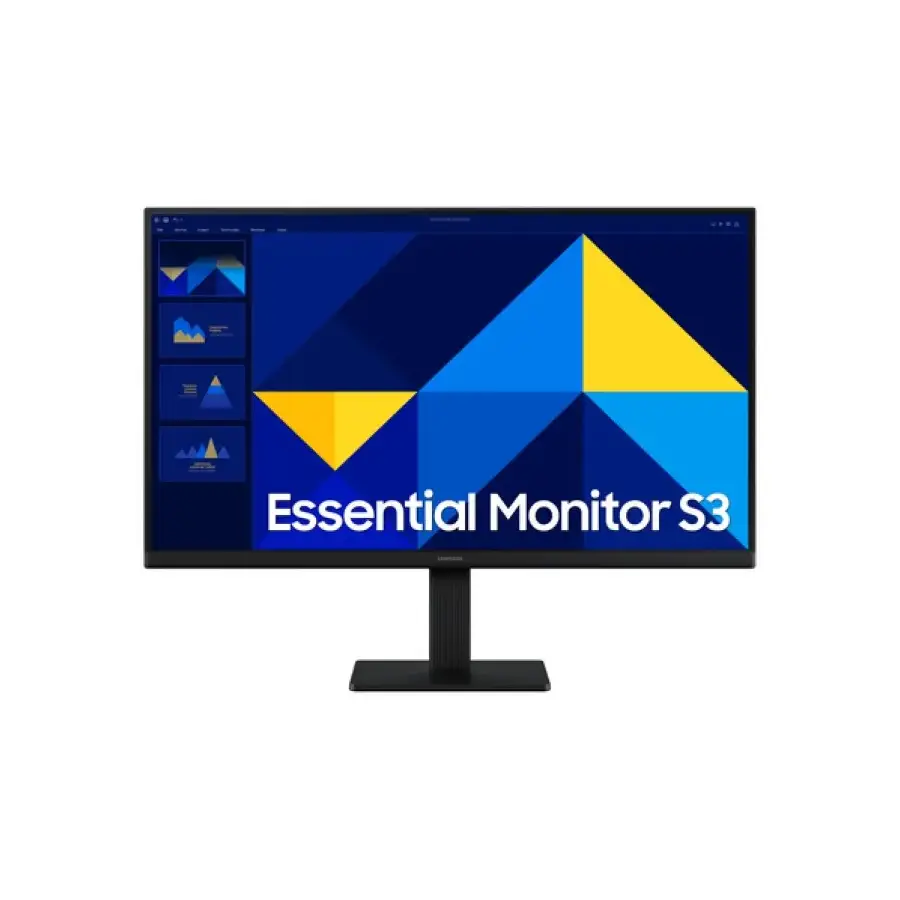 MONITOR FLAT SAMSUNG 27" LS27D300GALXZX S3 LCD 1920X1080 FULL HD G SYNC FREESYNC 100HZ HDMI NEGRO