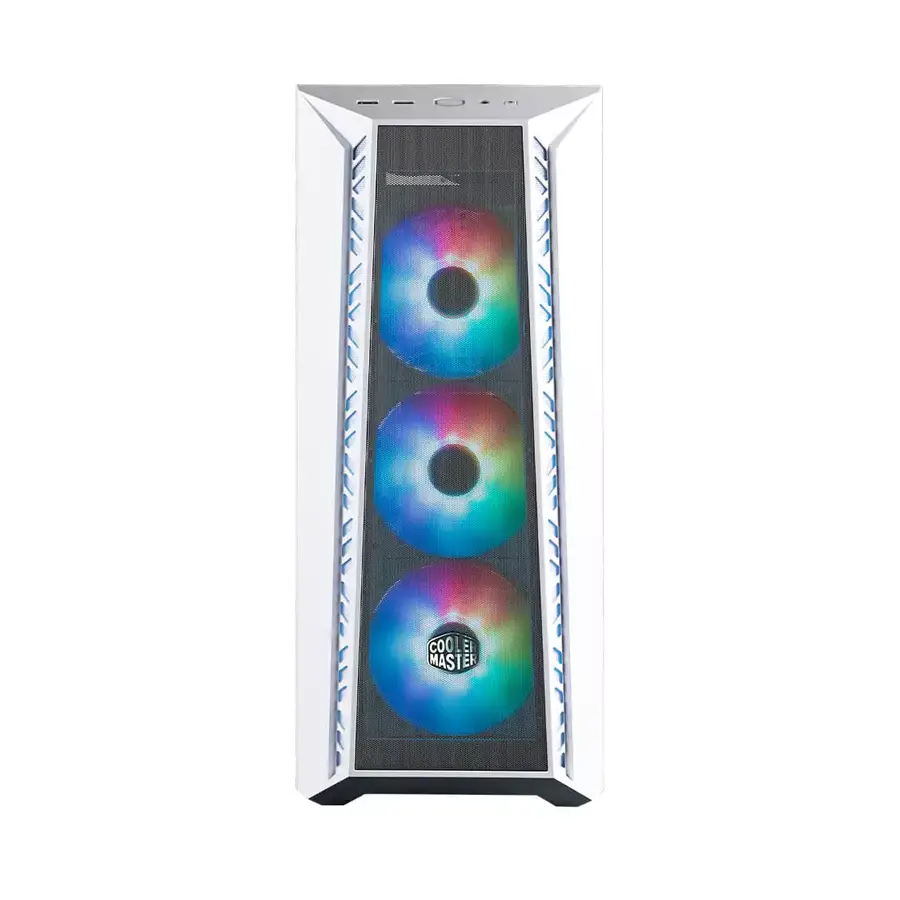 GABINETE COOLER MASTER  MASTER BOX 520 ARGB MID TOWER BLANCO (MB520-WGNN-S00)