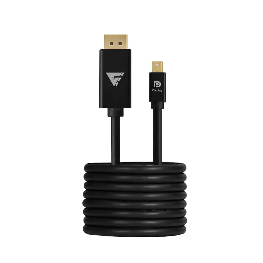 CABLE GAME FACTOR MINI DISPLAY PORT A DISPLAY PORT 4K 2 MTS CH. ORO 24K (MDTD400)
