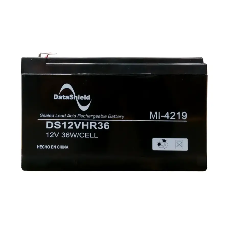 DATASHIELD CAJA C/5 BATERIAS DE REEMPLAZO MI-4219 12V 9AH