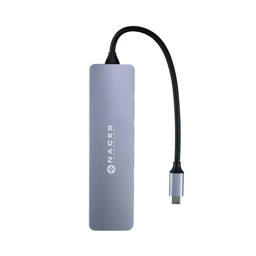 HUB NACEB USB C HDMI USB A 3.1 USB C 480 MBIT S