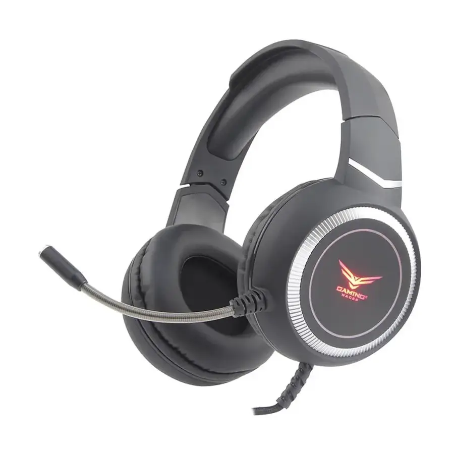DIADEMA GAMER NACEB AUDIFONOS GAMER NA 0311 ALAMBRICO 2 METROS 3.5MM NEGRO