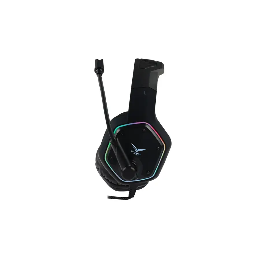 DIADEMA GAMER NACEB AUDIFONOS GAMER NAJA 7.1 ALAMBRICO 2 METROS USB NEGRO