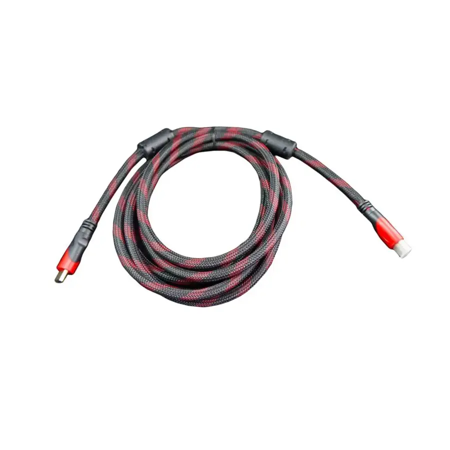 CABLE NACEB HDMI MACHO EN AMBOS EXTREMOS 3M ROJO