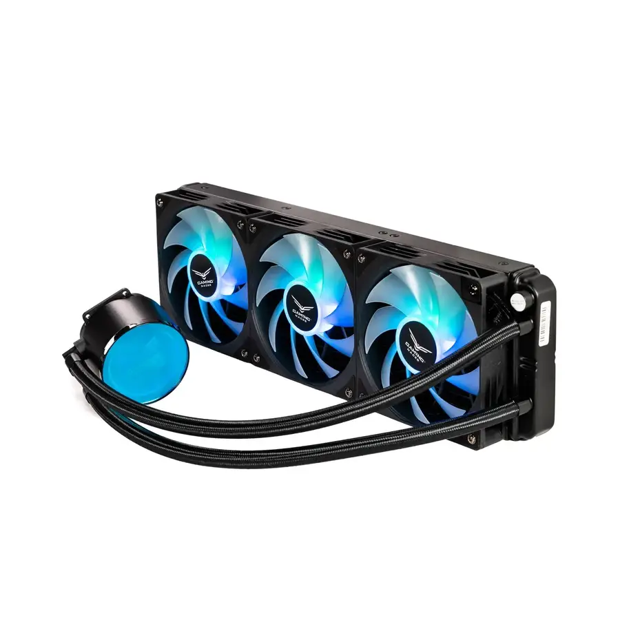 ENFRIAMIENTO LIQUIDO NACEB GAMING ARTICO 360 3X 120MM 360MM /1800RPM NEGRO