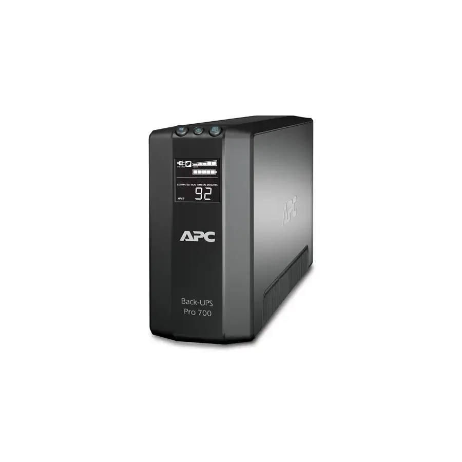 NO-BREAK APC - 700 VA, 420 W, 12 H, NEGRO, HOGAR Y OFICINA