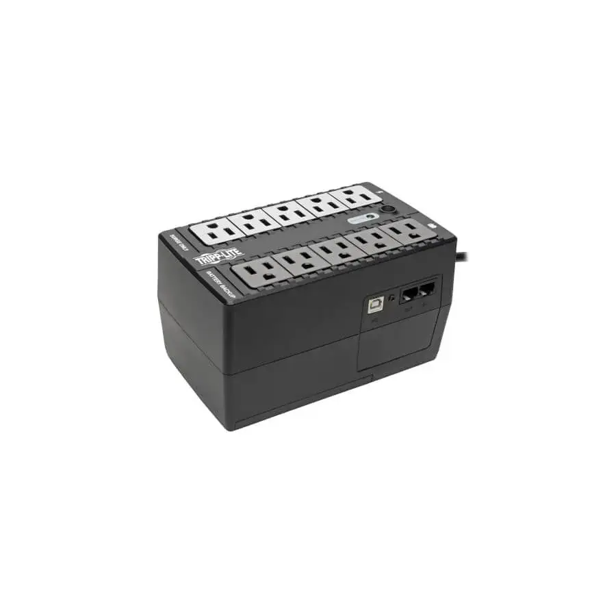 NO-BREAK TRIPP-LITE INTERNET550U - 550 VA, 300 W, NEGRO, HOGAR Y OFICINA