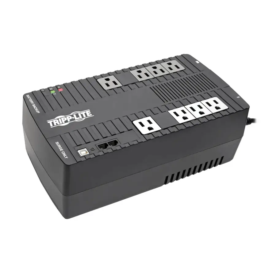 NO-BREAK TRIPP-LITE - 700 VA, 350 W, 12 H, NEGRO, HOGAR Y OFICINA