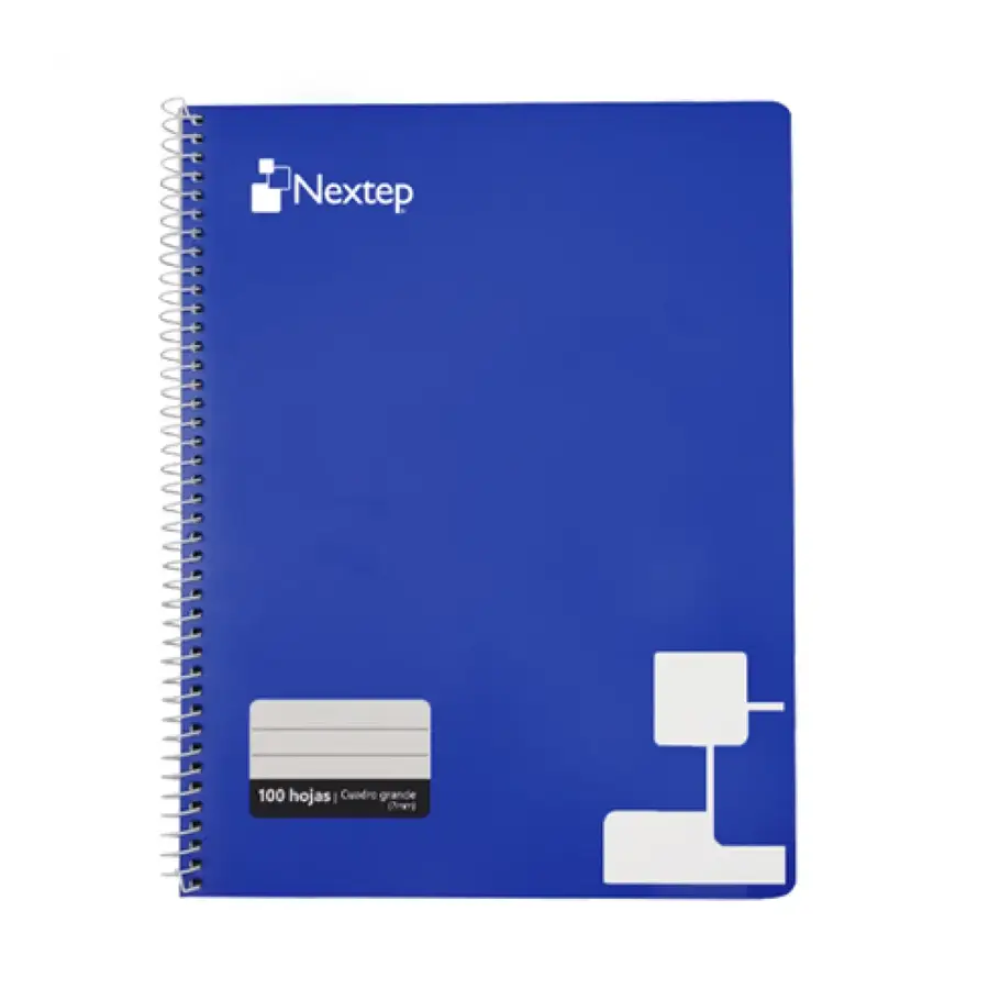 CUADERNO DE CUADRO PROFESIONAL NEXTEP 100HOJAS ESTILO ESPIRAL, NE-007C