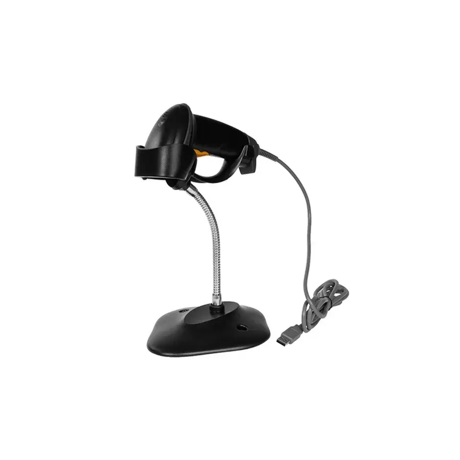 LECTOR CODIGO DE BARRAS NEXTEP 1D, USB, CON BASE (NE-500)