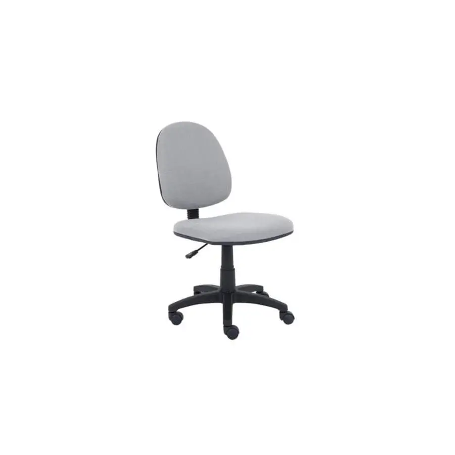 SILLA BASICA NEXTEP NE-650BG ALTURA AJUSTABLE, TELA GRIS CON BASE GIRA (NE-650BG)
