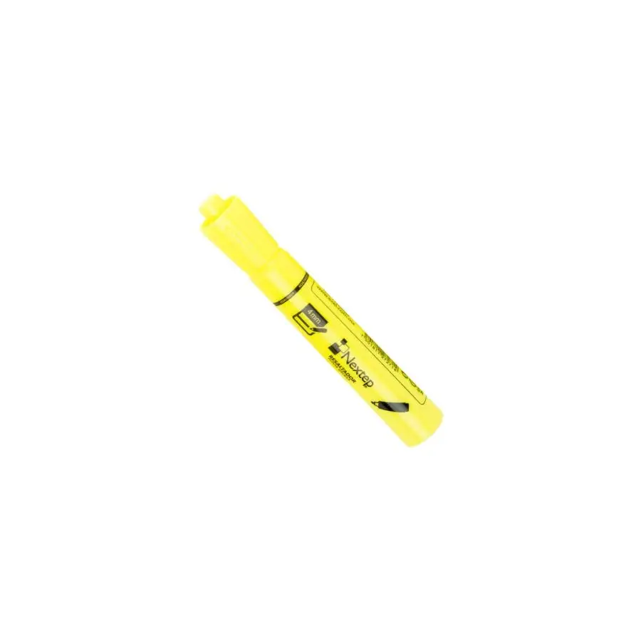 MARCADOR NEXTEP RESALTADOR COLOR AMARILLO C/12 PZAS