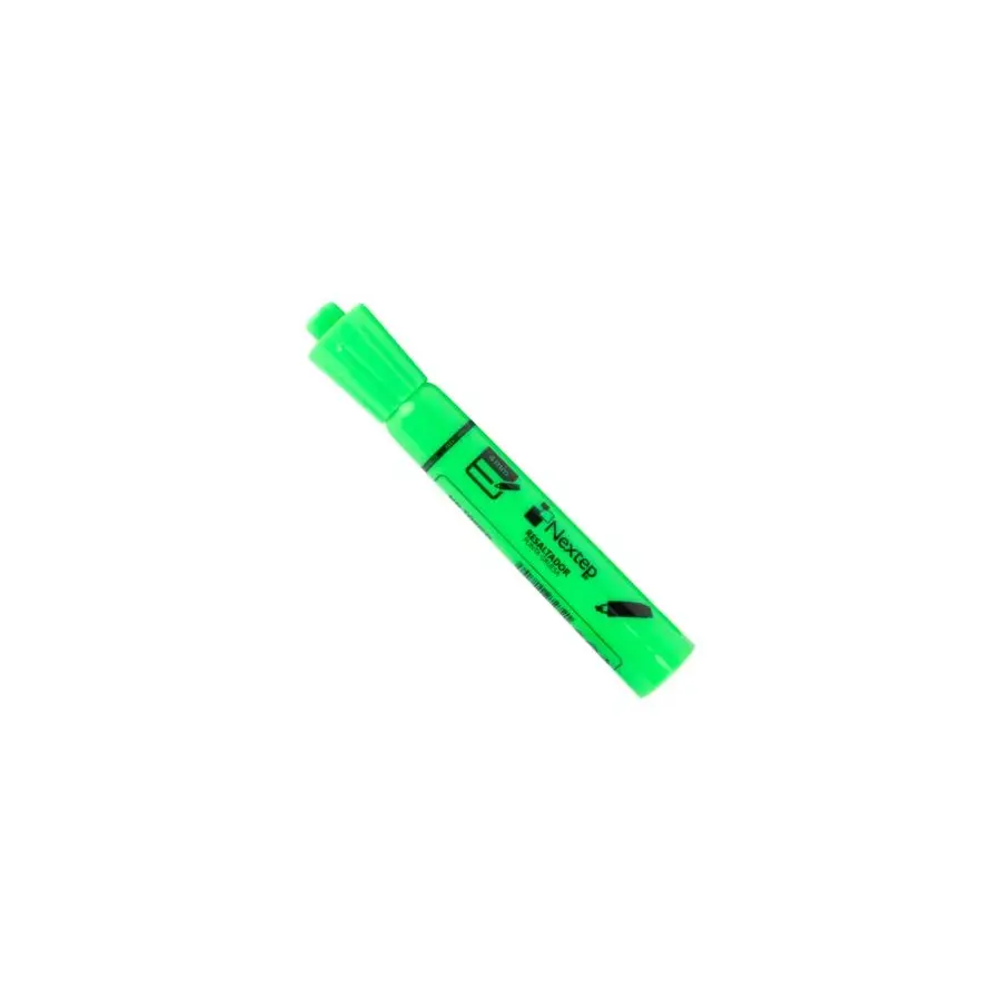 MARCADOR NEXTEP RESALTADOR COLOR VERDE C/12 PZAS, NE-079V