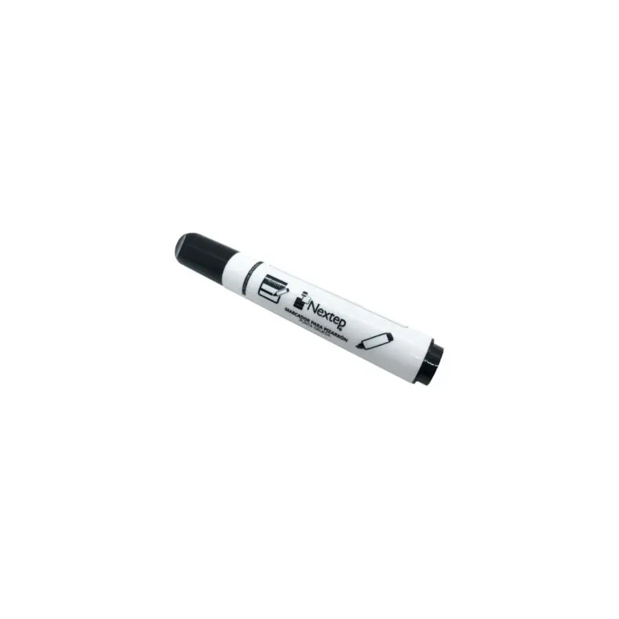 MARCADOR P/ PIZARRON NEXTEP C/12 PZAS COLOR NEGRO, NE-082N