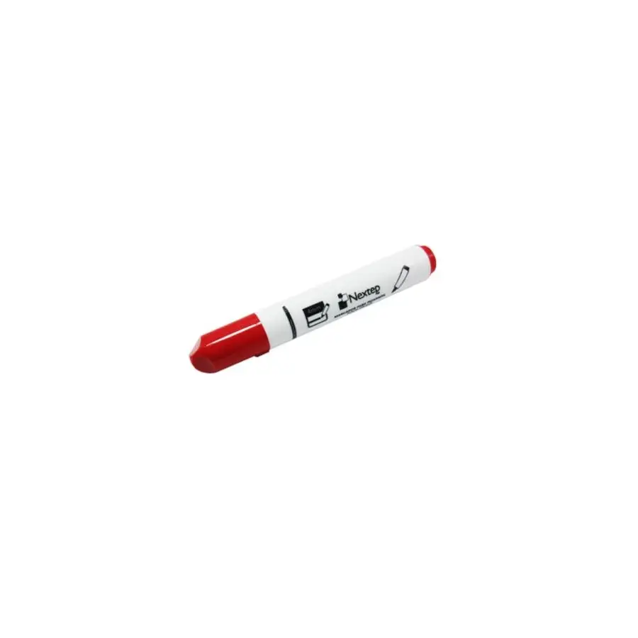MARCADOR P/ PIZARRON NEXTEP C/12 PZAS COLOR ROJO, NE-082R
