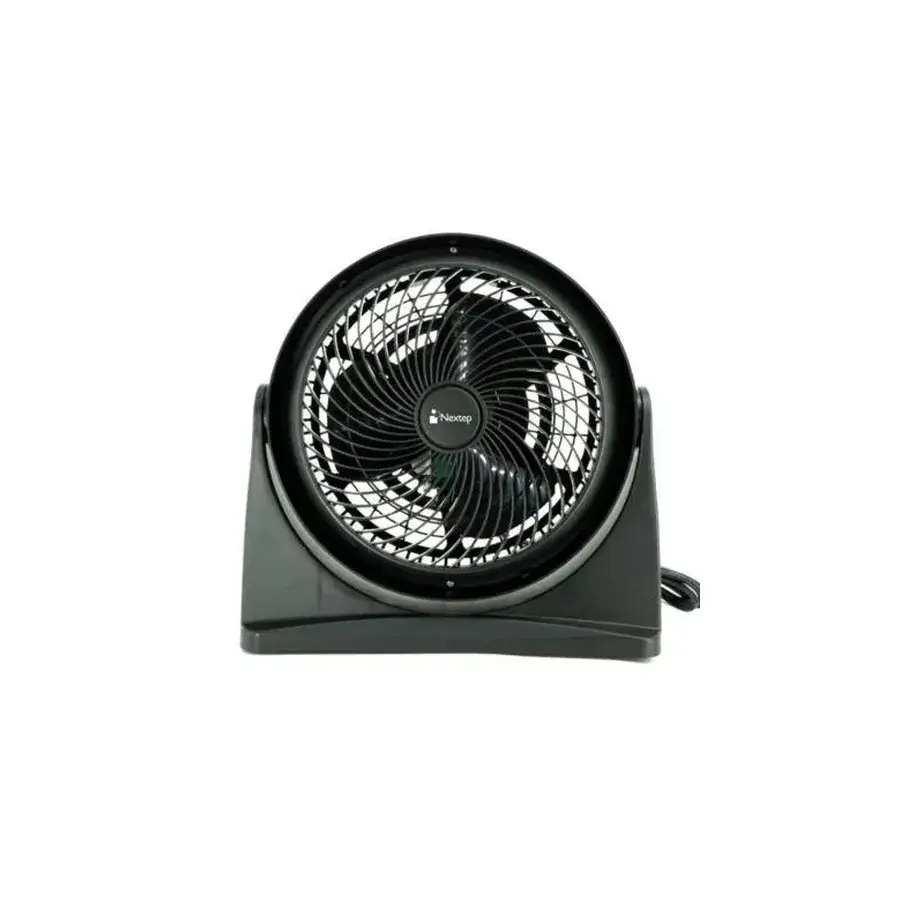 VENTILADOR DE ESCRITORIO NEXTEP 2EN1 INCLINACION Y VELOCIDAD AJUSTABLE, 3 ASPAS PLASTICAS, SILENCIOSO, P/CORRIENTE ELECTRICA, COLOR NEGRO NE-692