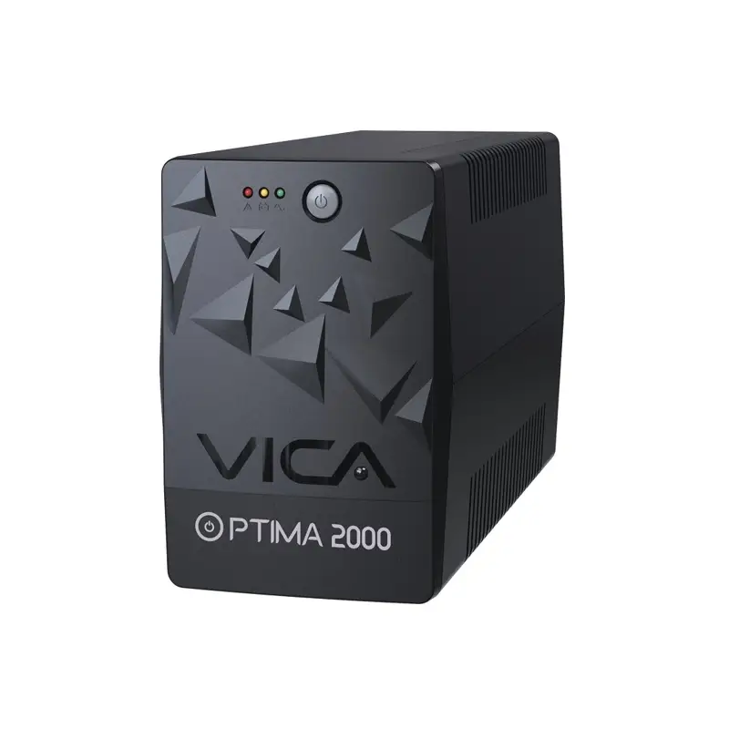 NO BREAK/UPS VICA 2KVA/1200W 8 TOMAS (RYR) LEDS RJ11/45 (OPTIMA2000)