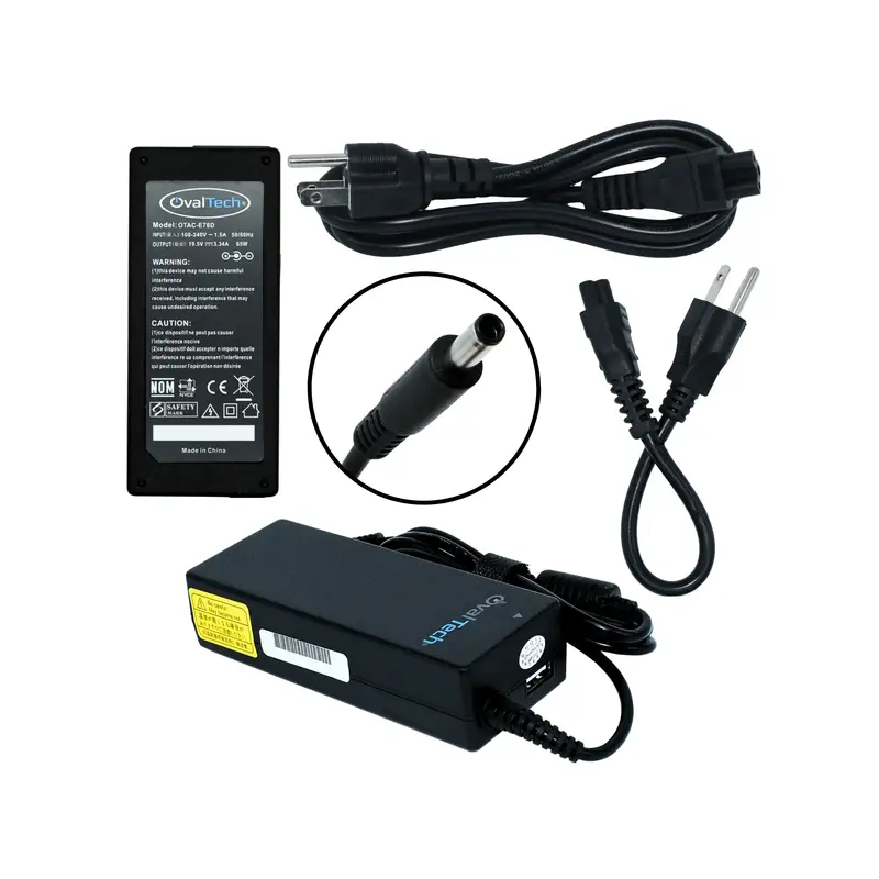 CARGADOR PARA LAPTOP OVALTECH OTAC 19V PARA DELL E76D