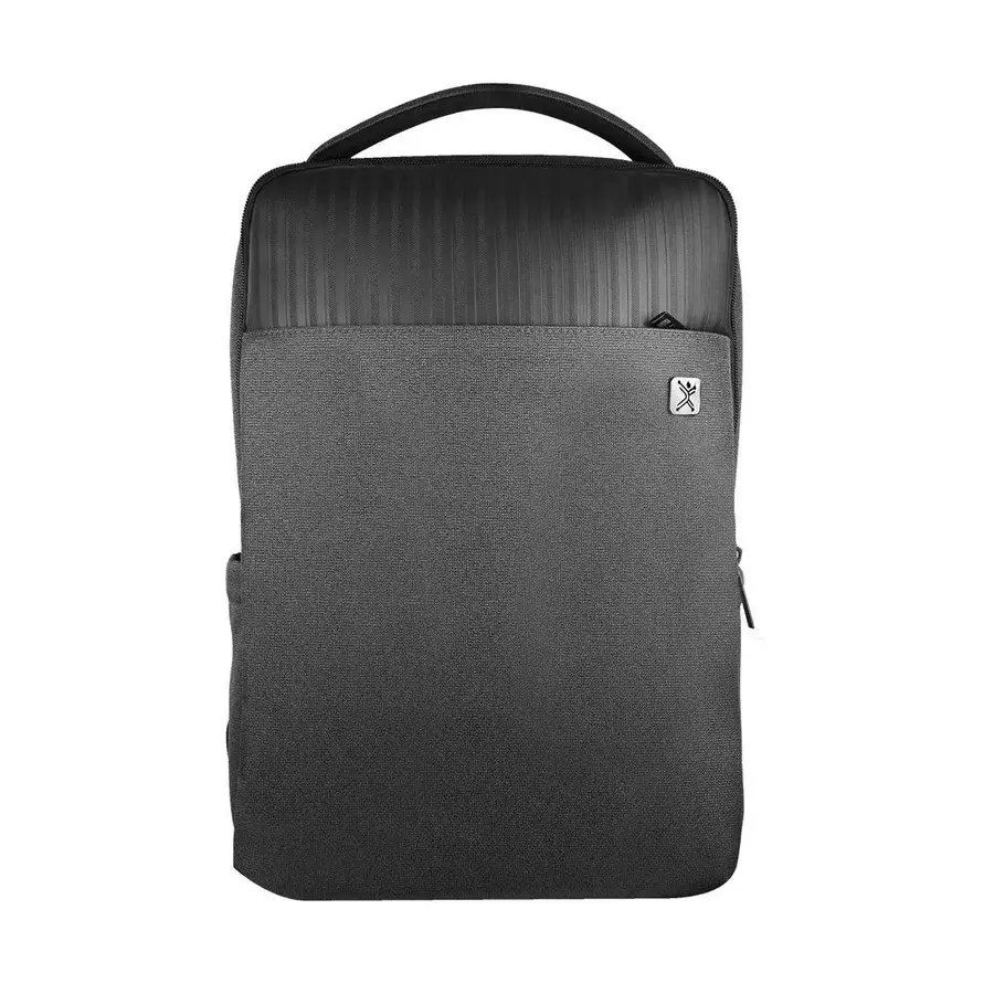 MOCHILA PERFECT CHOICE PC 084709 BRANSTON DE POLIESTER PARA LAPTOP 17" NEGRO