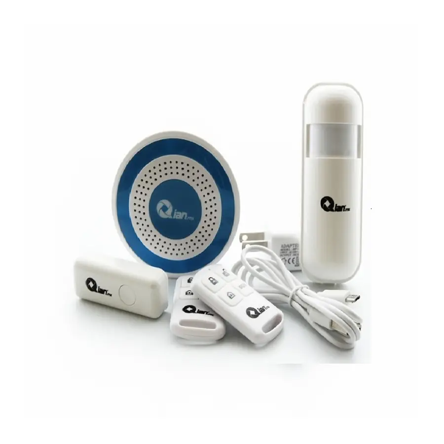 KIT DE SIRENA QIAN GAOYIN PE-519 /SS5100 /INALAMBRICO /C-SENS MOV PIR /PTA /VEN