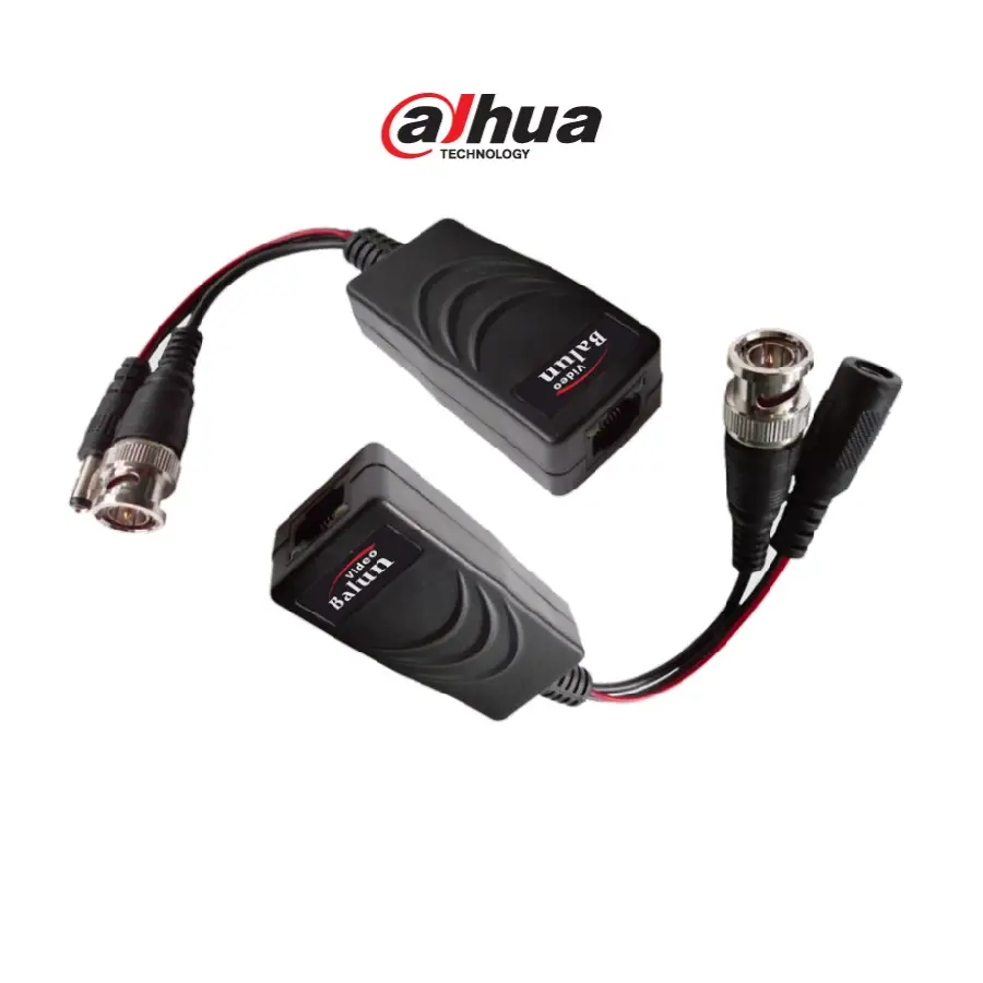 DAHUA PAR TRANSCEPTORES PASIVOS HASTA 4 MP/CABLEADO POR RJ-45(PFM802)