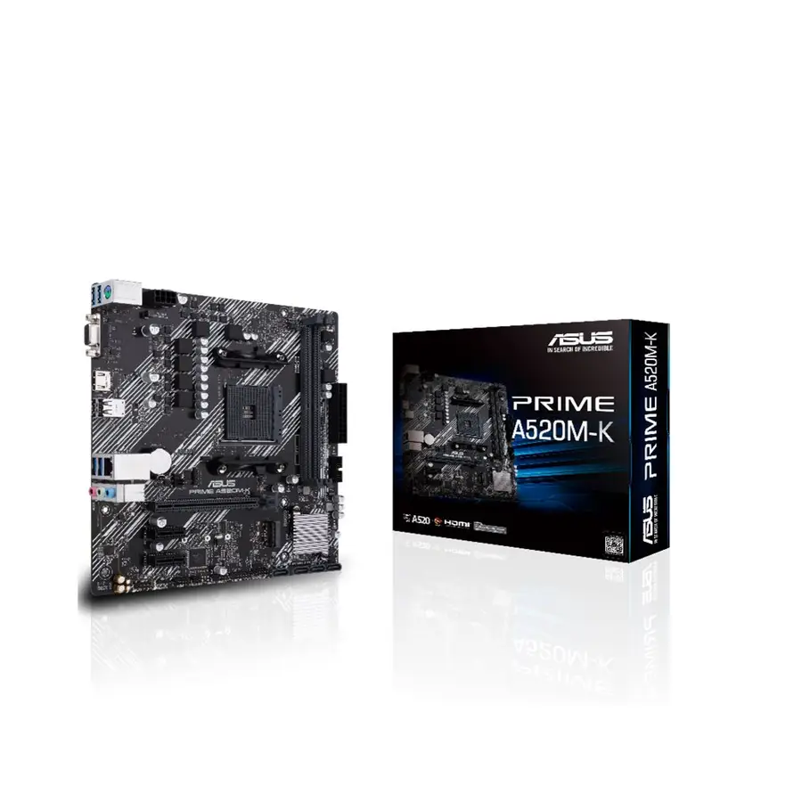 TARJETA MADRE ASUS PRIME A520M-K AMD RYZEN/AM4/DDR4/HDMI/M.2