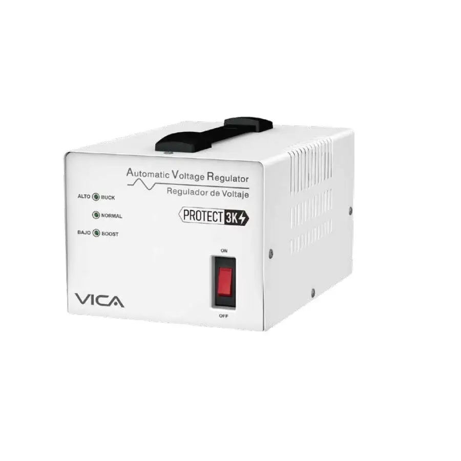 REGULADOR VICA 3KVA/1800W 4 TOMAS P/LINEABLANCA LEDS (PROTECT 3K)