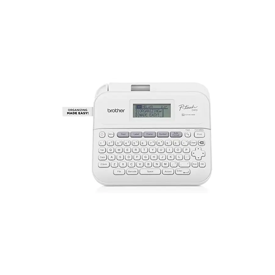 ROTULADOR BROTHER ELECTRONICO HOGAR OFICINA USB PC 1YR PTD410