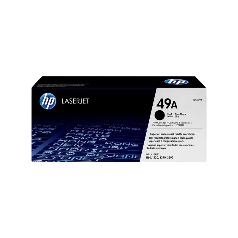 TONER HP 49A NEGRO PARA 1160 1320 1320NW 1320TN Q5949A