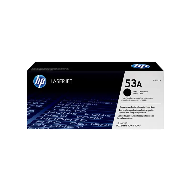 TONER HP 53A NEGRO PARA 2015 P2015D P2015DN Q7553A