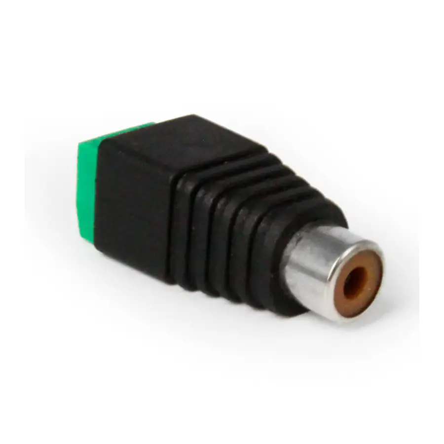CONECTOR QIAN QAY-60305 CAT5-CAT6 UTP / AUDIO /RCA HEMBRA /VIDEO / P-CCTV