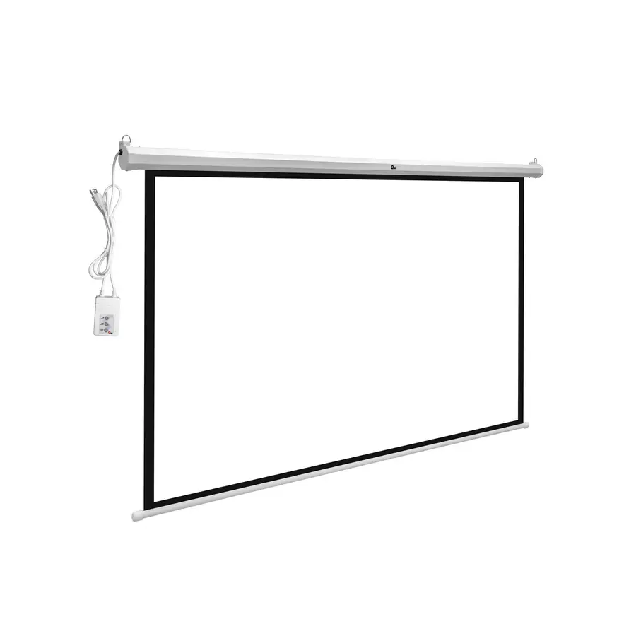 PANTALLA PROYECCION QIAN ELECTRICA 120" BLANCA MATE QXS-1E120