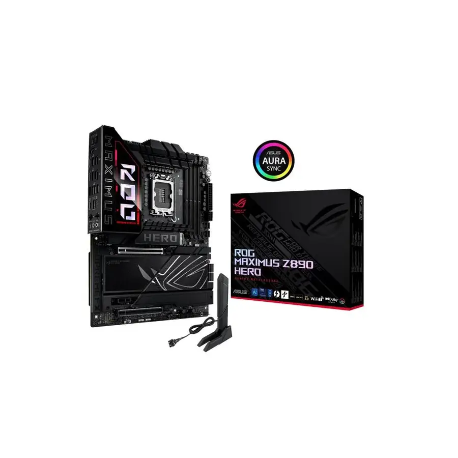 TARJETA MADRE ASUS ROG MAXIMUS Z890 HERO LGA 1851/4 DIMM DDR5/HDMI/ATX