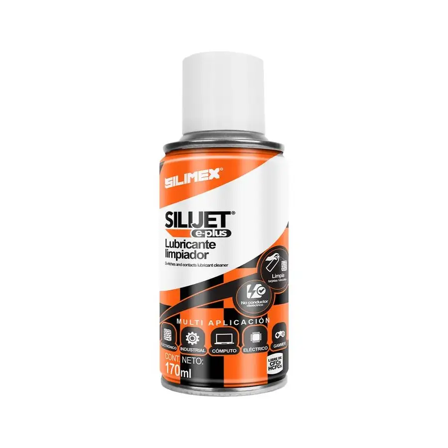 LUBRICANTE LIMPIADOR SILIMEX 170 ML SILIJET E-PLUS