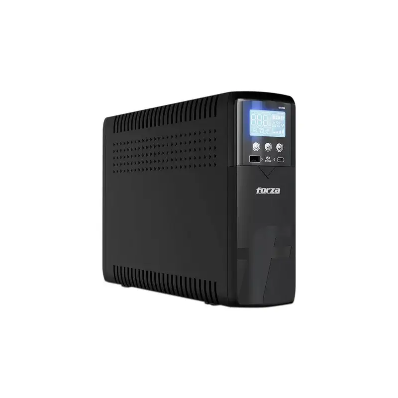 FORZA UPS INTELIGENTE 1500VA/900W TORRE COMPACTA - 10 SALIDAS, LCD, PUERTOS USB DE CARGA, SOFTWARE-120V